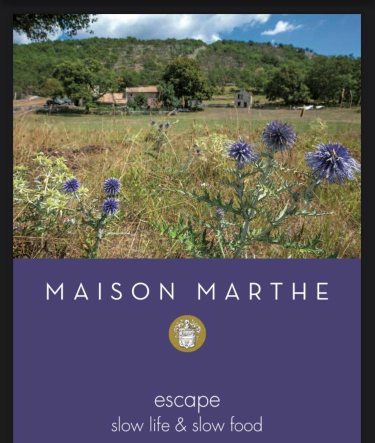 Maison Marthe - Maison Nomade Chic Coursegoules Bagian luar foto